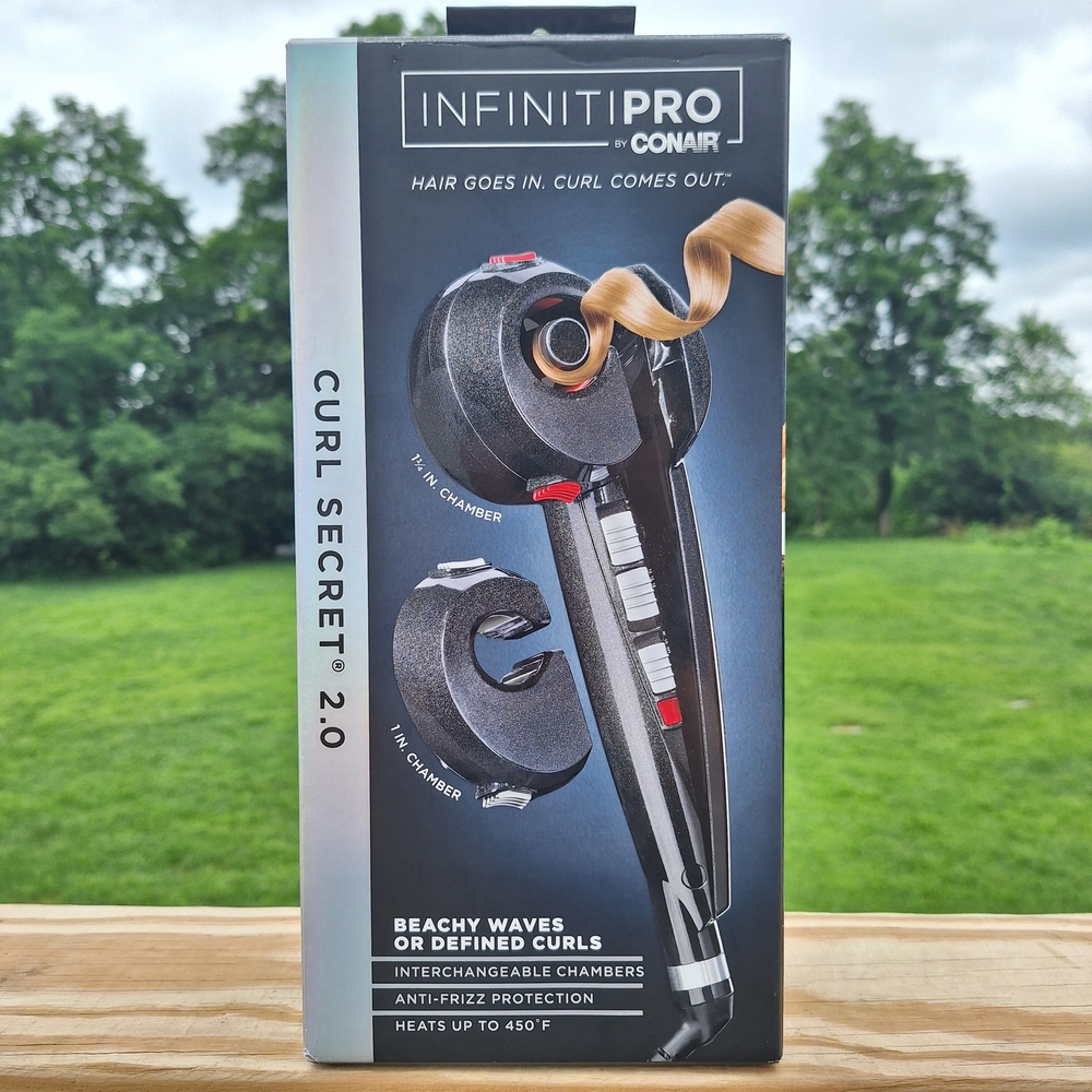 Conair Infiniti Pro 2.0 Curling System Beach Waves Etc EUC Styler Beachy